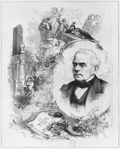 Esprit Auber (1782-1871) by Leon Alexandre Tourfaut